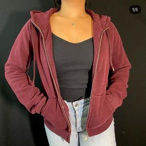 Vintage Aritzia TNA Hoodie Zip up